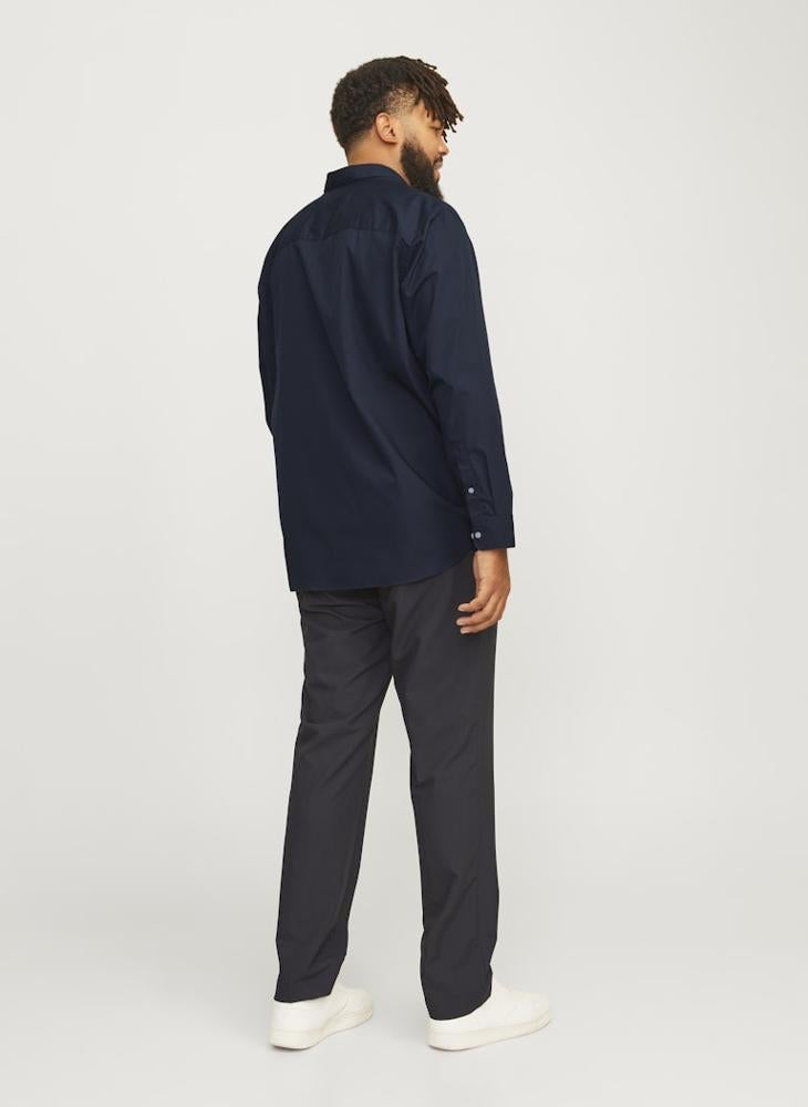 JACK & JONES Solid Plus size Regular Fit Shirt - Image 2
